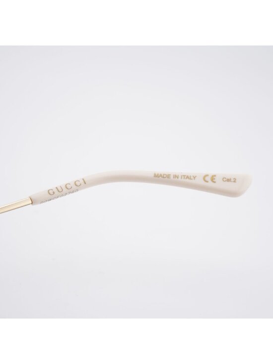 Gucci GG0647S 002 Sunglasses Havana Square Frame, Brown Lenses main image 8